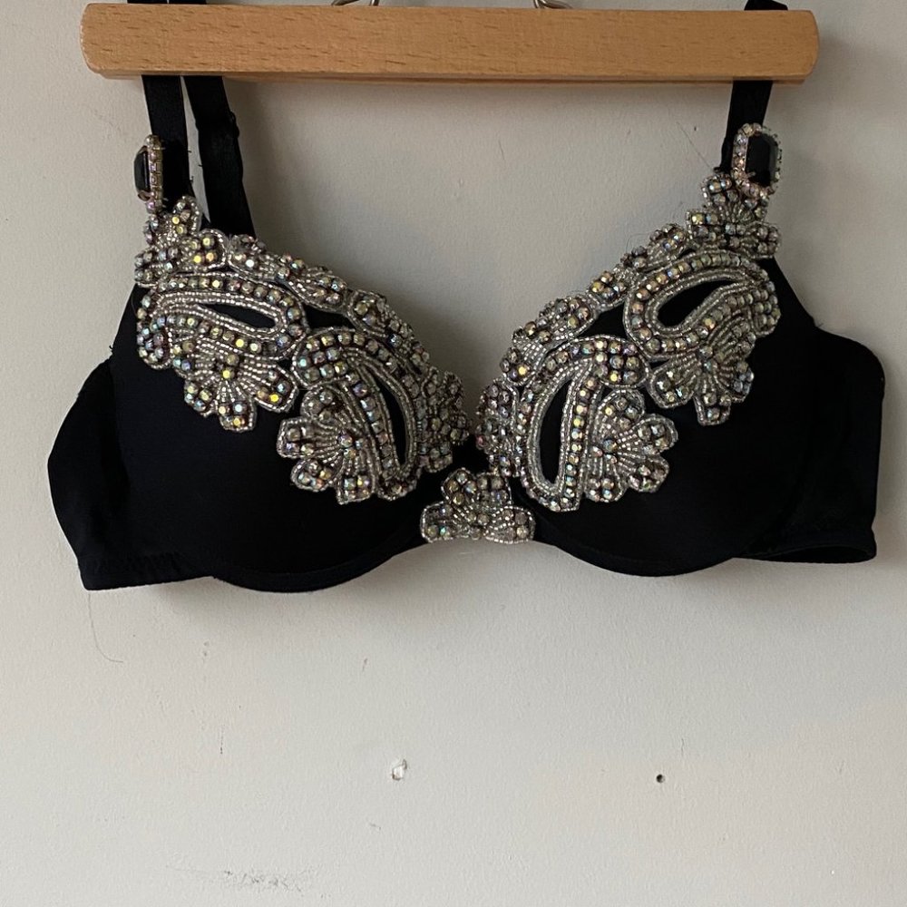 Marciano Rhinestone Push Up Bra 34B